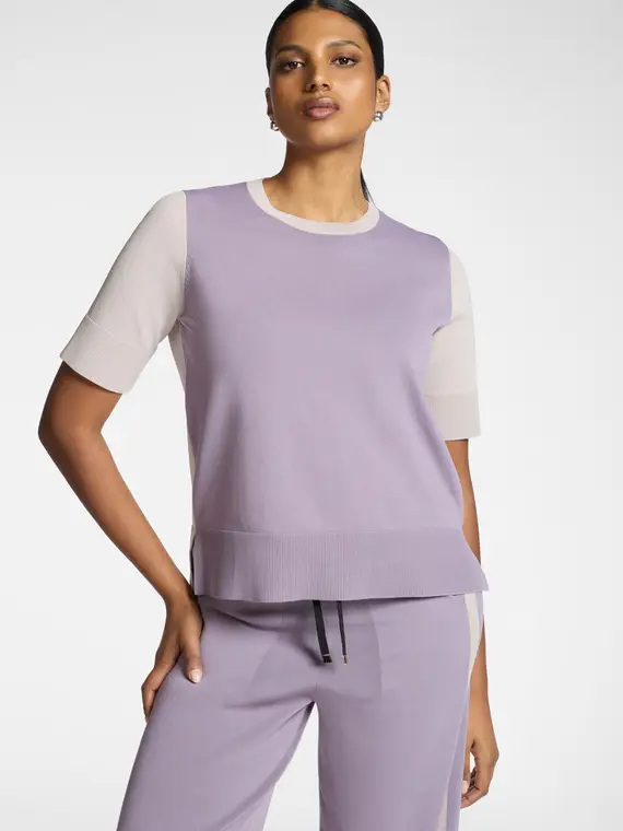 Maglia girocollo maniche corte Donna, (42 IT)