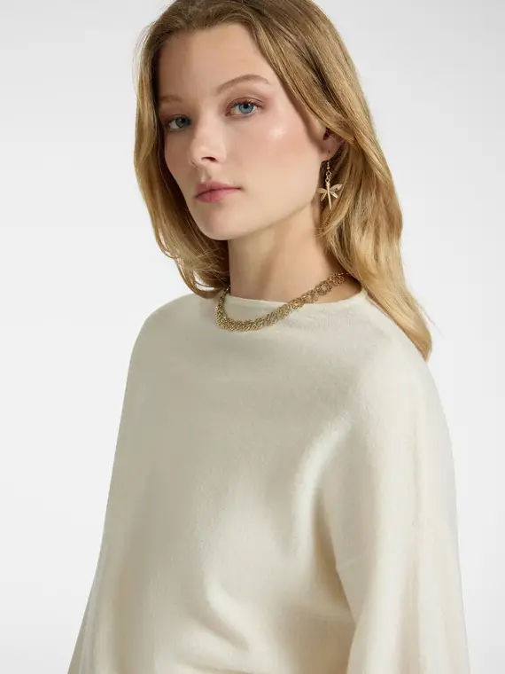 Maglia in pura lana Donna, (42 IT) miniatura 3