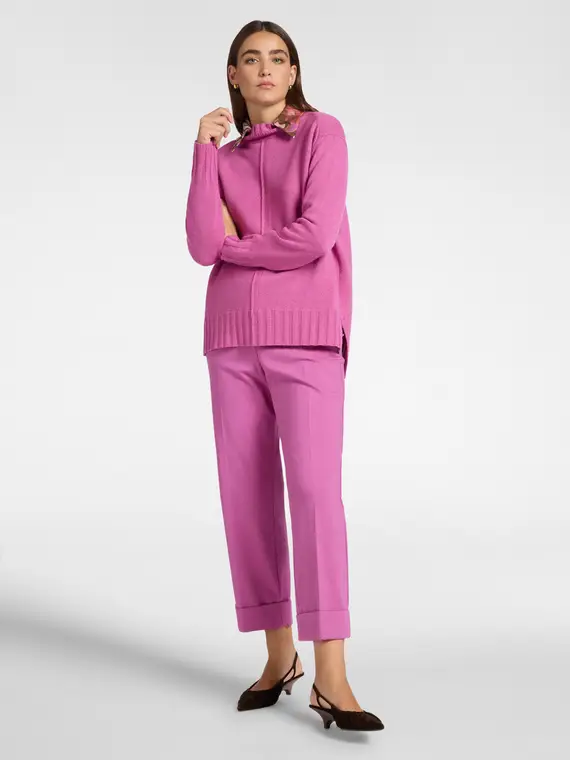 Maglia in pura lana Donna, (42 IT) miniatura 3