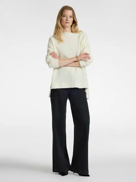 Maglia in pura lana Donna miniatura 3