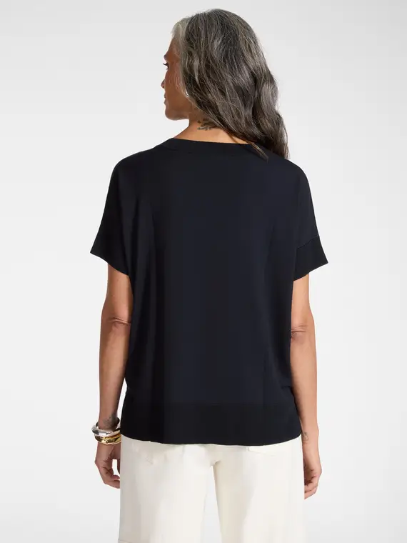 Maglia maniche corte Donna, Blu (46-48 IT) miniatura 2