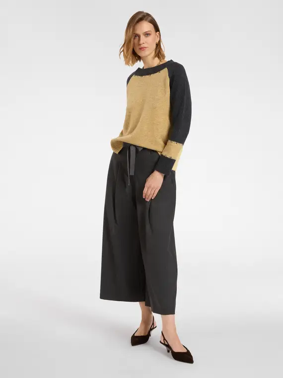 Maglia mouliné con borchie Donna, (46-48 IT) miniatura 3