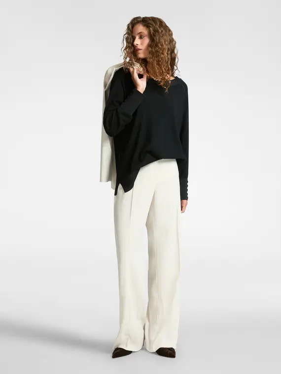 Maglia soft touch con bottoni Donna, Nero (42 IT) miniatura 3