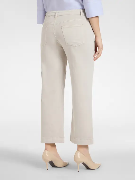 Elena Mirò Pantaloni cargo Donna Beige 4245155 miniatura 2