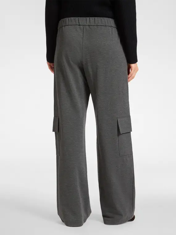 Elena Mirò Pantaloni cargo Donna Grigio 3528034 miniatura 2