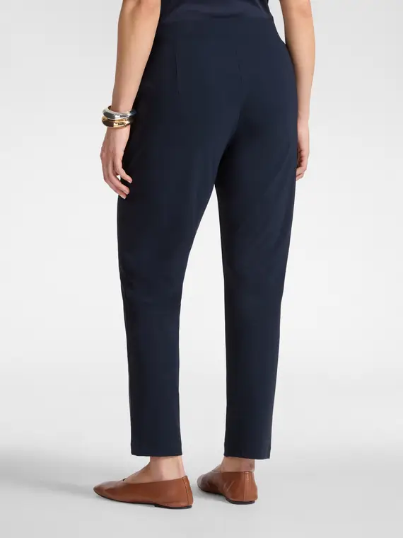 Pantaloni in jersey Donna, Blu (46-48 IT) miniatura 2