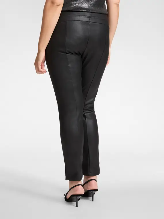 Pantaloni in punto Milano spalmato Donna, (46-48 IT) miniatura 2