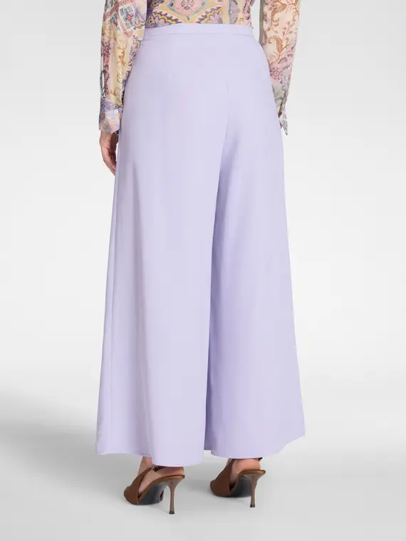 Pantaloni palazzo in cady Donna miniatura 2