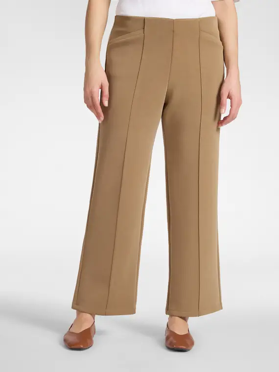 Pantaloni palazzo in scuba Donna, (42 IT) miniatura 3