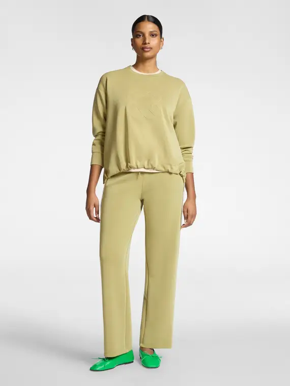 Pantaloni palazzo in scuba Donna, (44 IT)