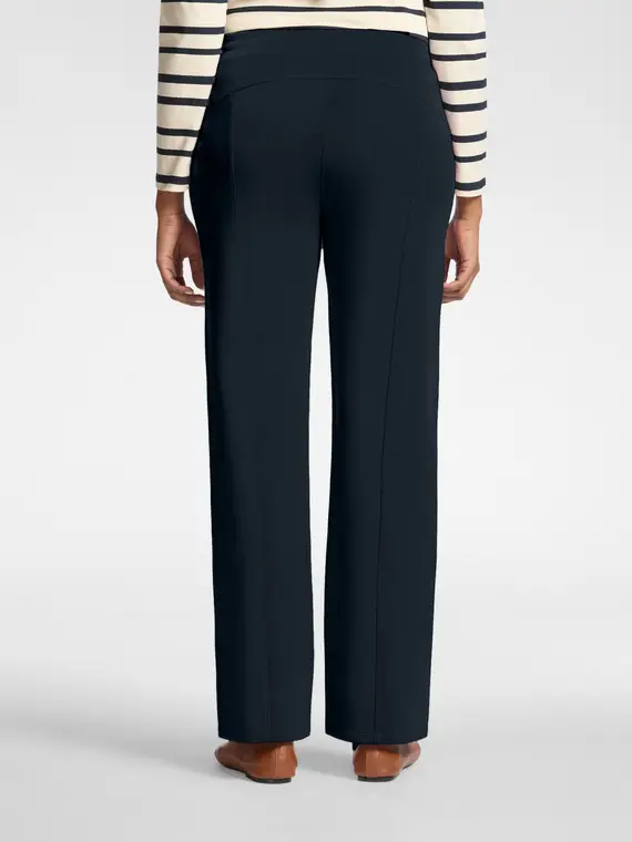 Pantaloni palazzo in scuba Donna, Blu (42 IT) miniatura 2