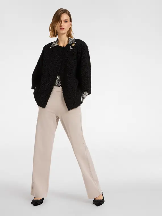 Pantaloni pull on in jersey Donna, (42 IT)