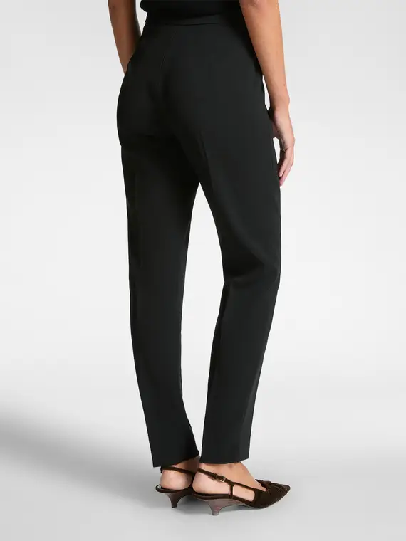 Pantaloni slim in tessuto stretch Donna miniatura 2