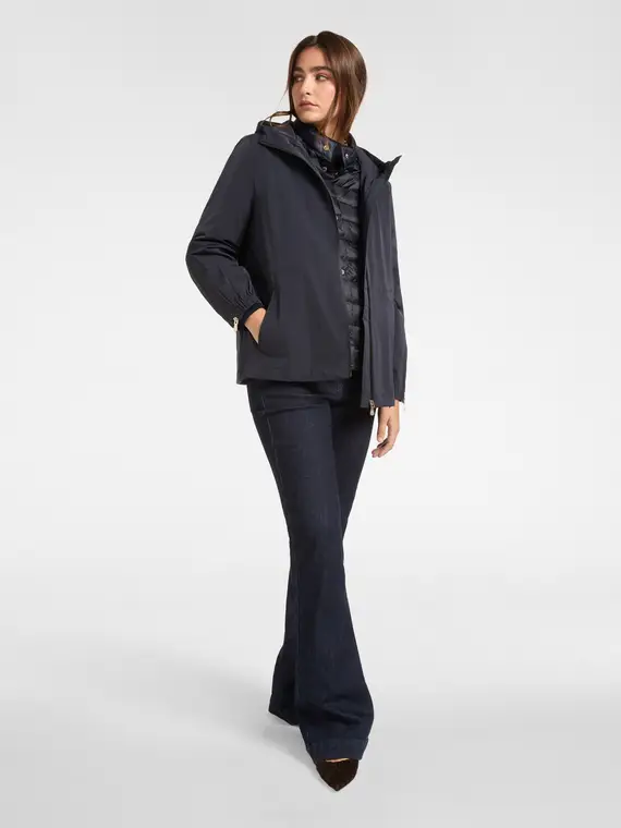 Elena Mirò Parka Donna Blu 3241729 miniatura 3