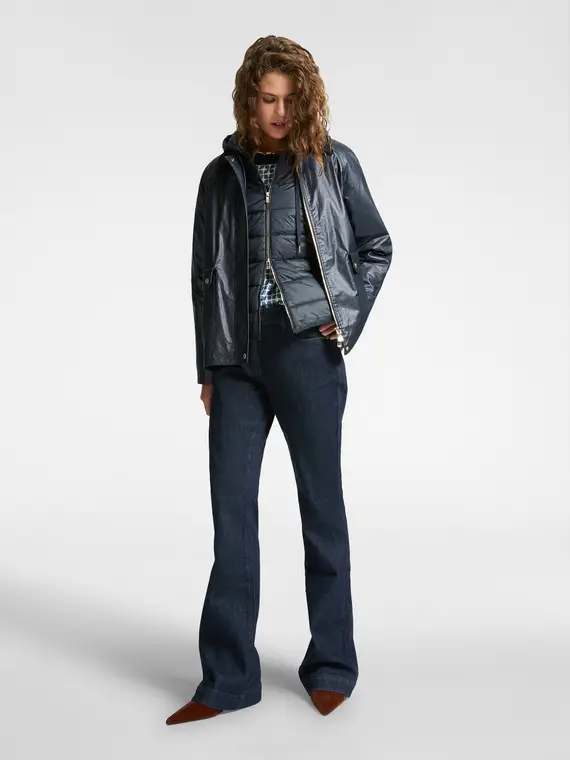 Elena Mirò Parka Donna Blu 4245089 miniatura 3