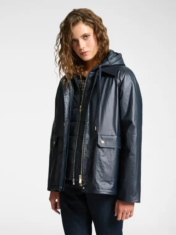 Elena Mirò Parka Donna Blu 4245089