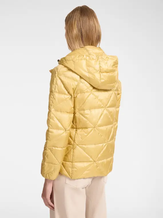 Piumino light weight trapuntato Donna, Giallo miniatura 2