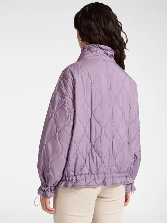 Piumino lightweight in nylon trapuntato Donna, Viola (42 IT) miniatura 2