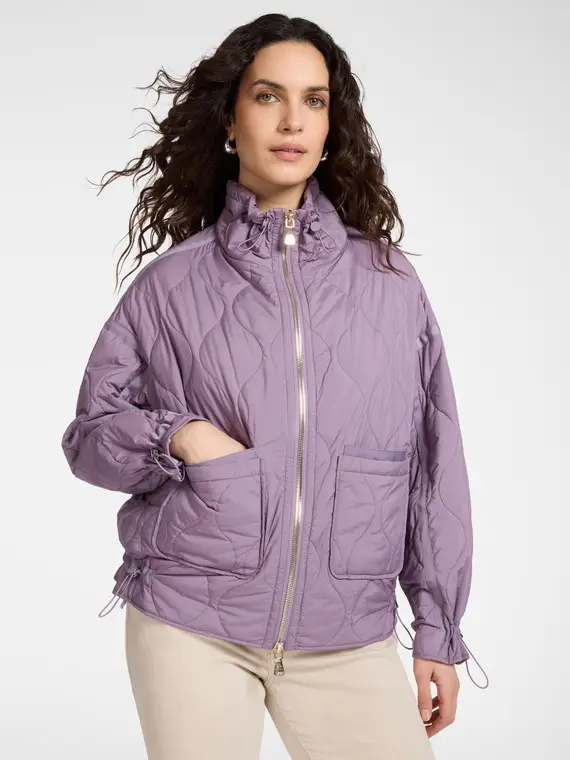 Piumino lightweight in nylon trapuntato Donna, Viola (42 IT)