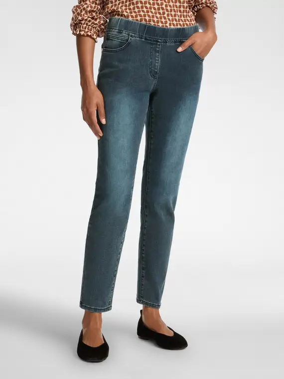 Elena Mirò Jeggings Donna Denim 2521996 miniatura 3