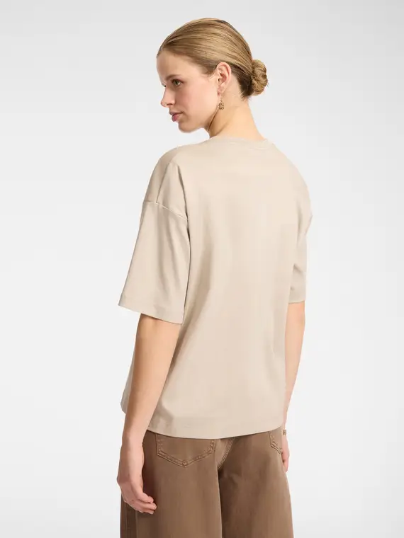 Elena Mirò T-shirt Donna Beige 4245103 miniatura 2
