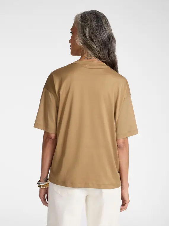 Elena Mirò T-shirt Donna Marrone 4267480 miniatura 2