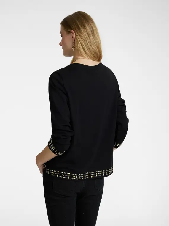 Elena Mirò T-shirt Donna Nero 4245104 miniatura 2