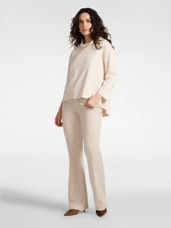 Elena Mirò T-shirt Donna Beige 4245098 miniatura 3