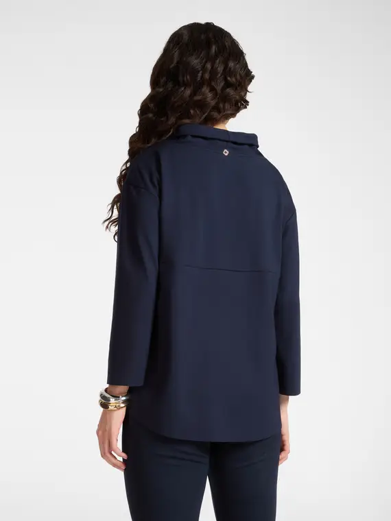 Elena Mirò T-shirt Donna Blu 4245099 miniatura 2