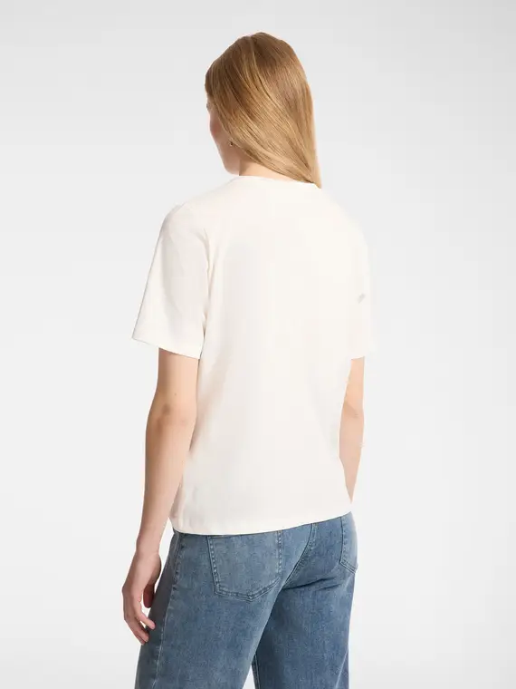 Elena Mirò T-shirt Donna Bianco 2521699 miniatura 2