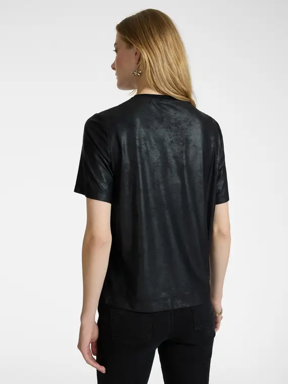 Elena Mirò T-shirt Donna Nero 2781230 miniatura 2