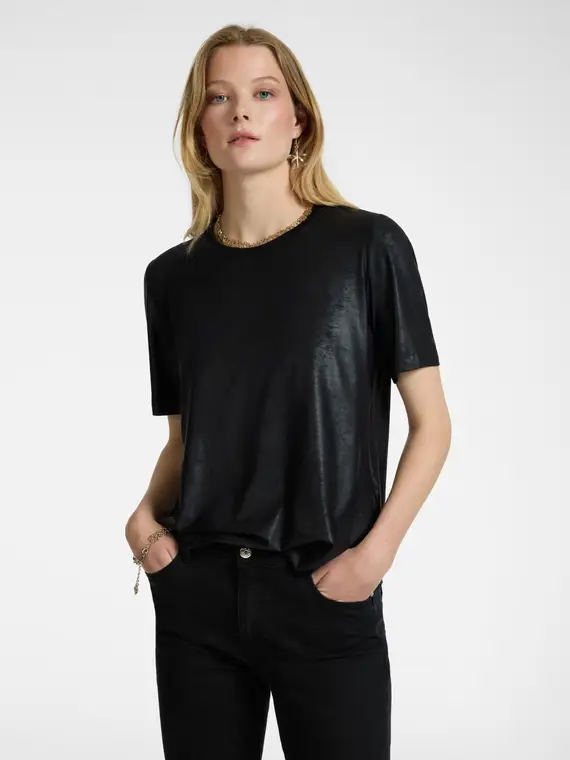 Elena Mirò T-shirt Donna Nero 2781230