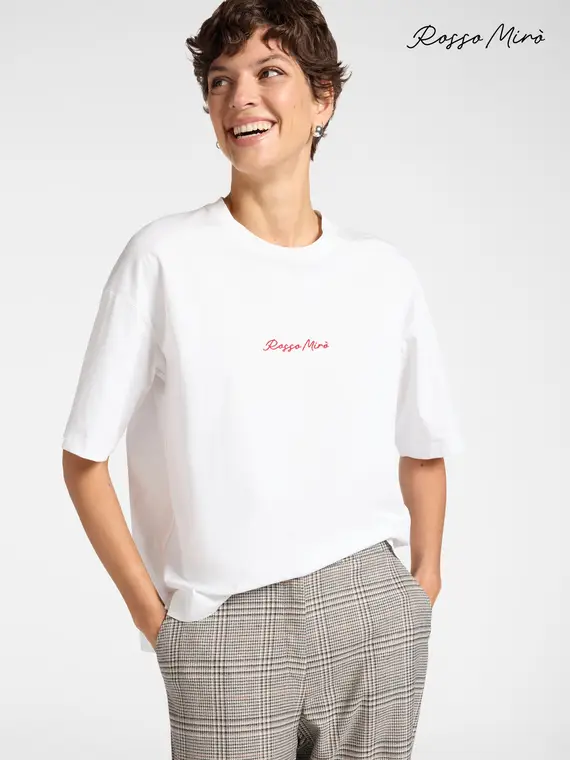 Elena Mirò T-shirt Donna Rosso 3241737