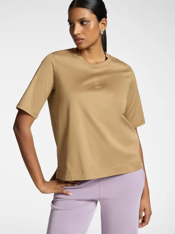 Elena Mirò T-shirt Donna Marrone 4345227