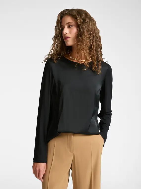 Elena Mirò T-shirt Donna Nero 4245101