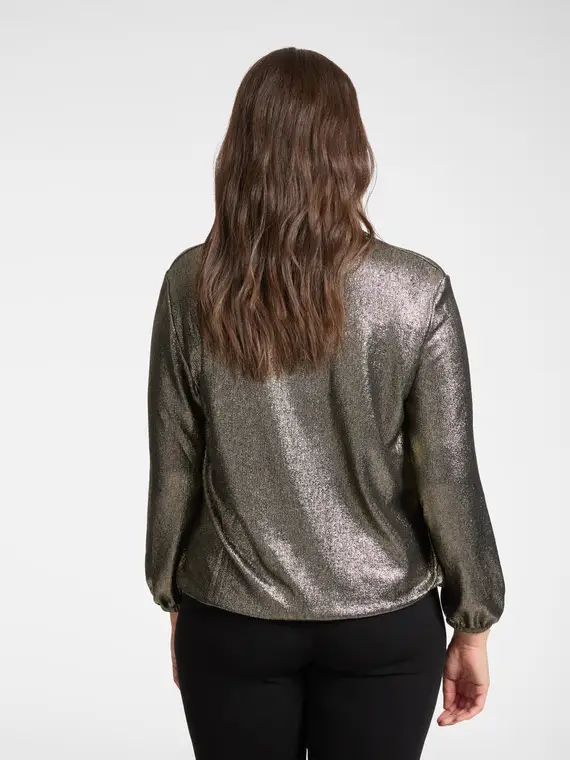 Elena Mirò T-shirt Donna Oro 3726079 miniatura 2