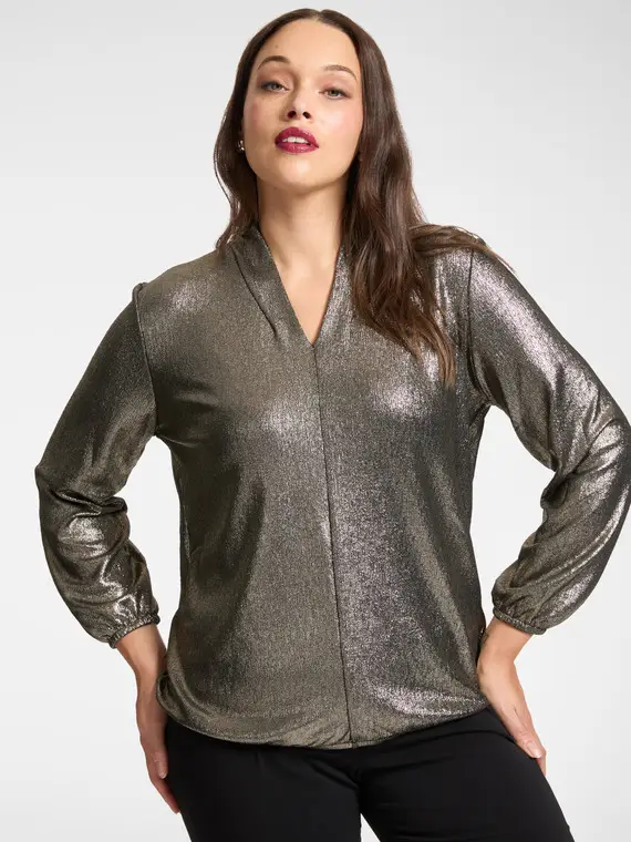 Elena Mirò T-shirt Donna Oro 3726079