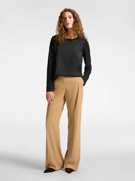 Elena Mirò T-shirt Donna Nero 4245100 miniatura 3