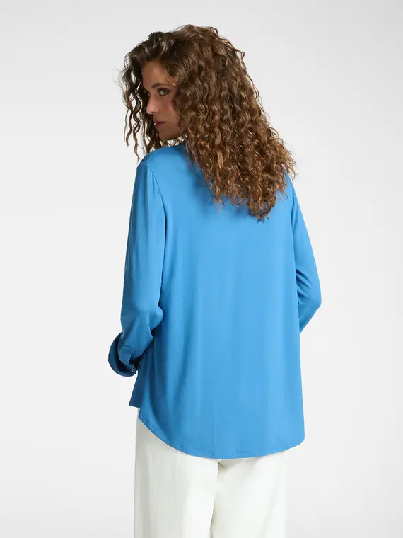 Elena Mirò T-shirt Donna Azzurro 2521688 miniatura 2