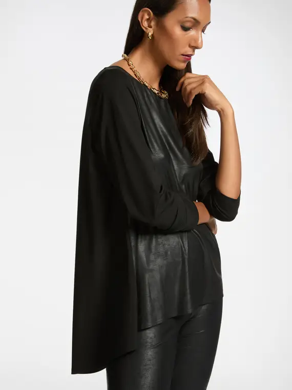 Elena Mirò T-shirt Donna Nero 4245107