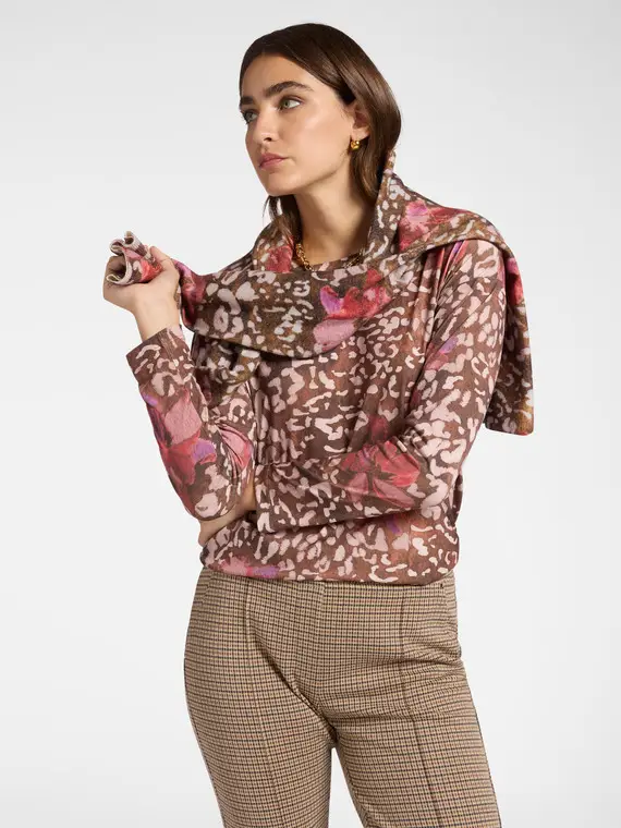 Elena Mirò T-shirt Donna Marrone 4207588