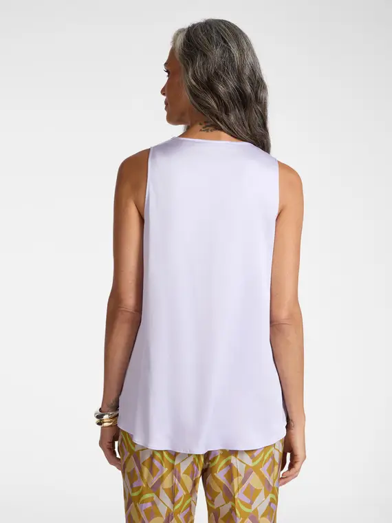 Elena Mirò Top Donna Viola 4158003 miniatura 2