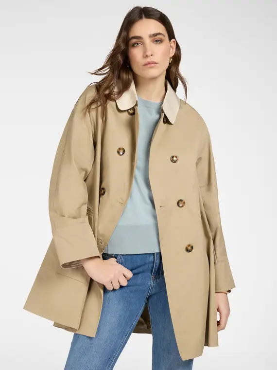 Elena Mirò Trench Donna Beige 4345225