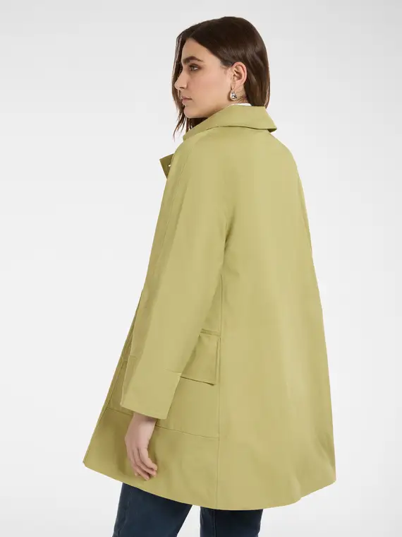 Elena Mirò Trench Donna Verde 4245090 miniatura 2