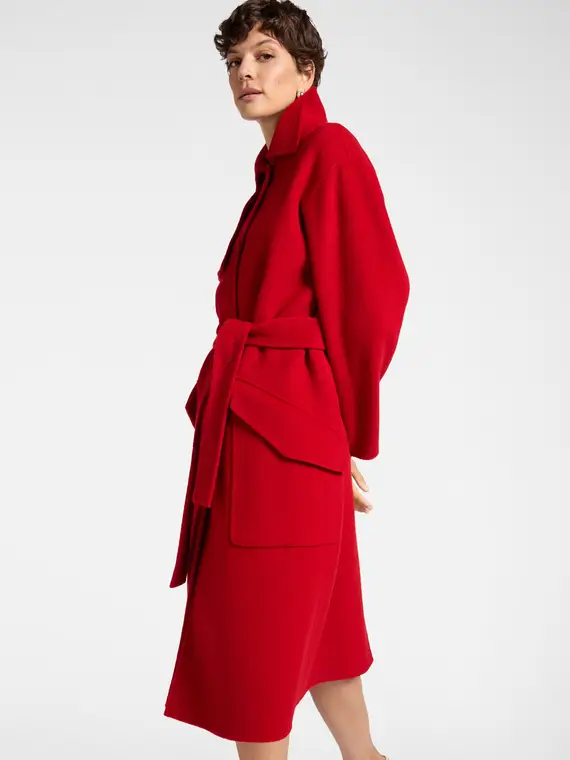 Elena Mirò Trench Donna Rosso 3851382 miniatura 3