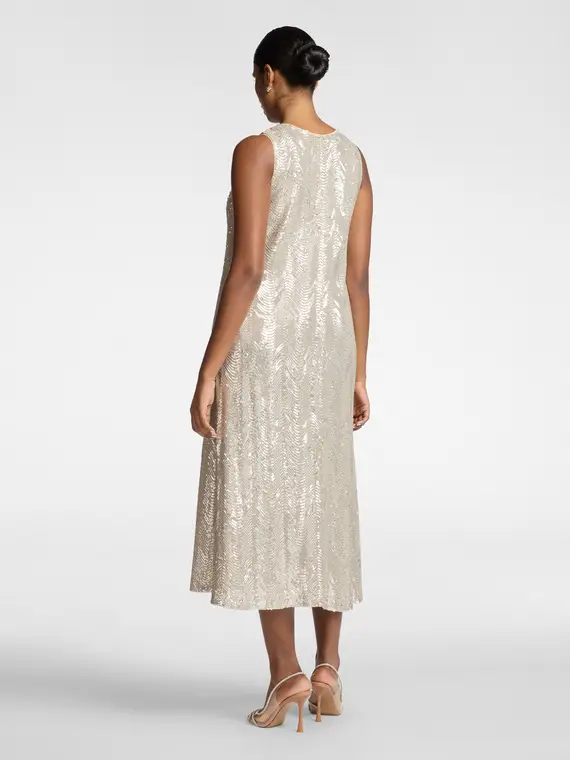 Vestito in tulle con paillettes Donna miniatura 2