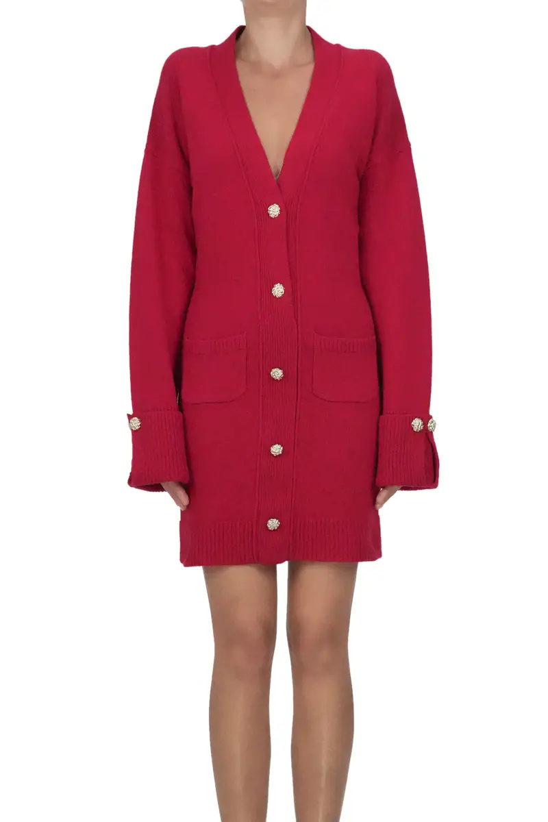 Eleonora Gottardi Cardigan Rosso 2910740