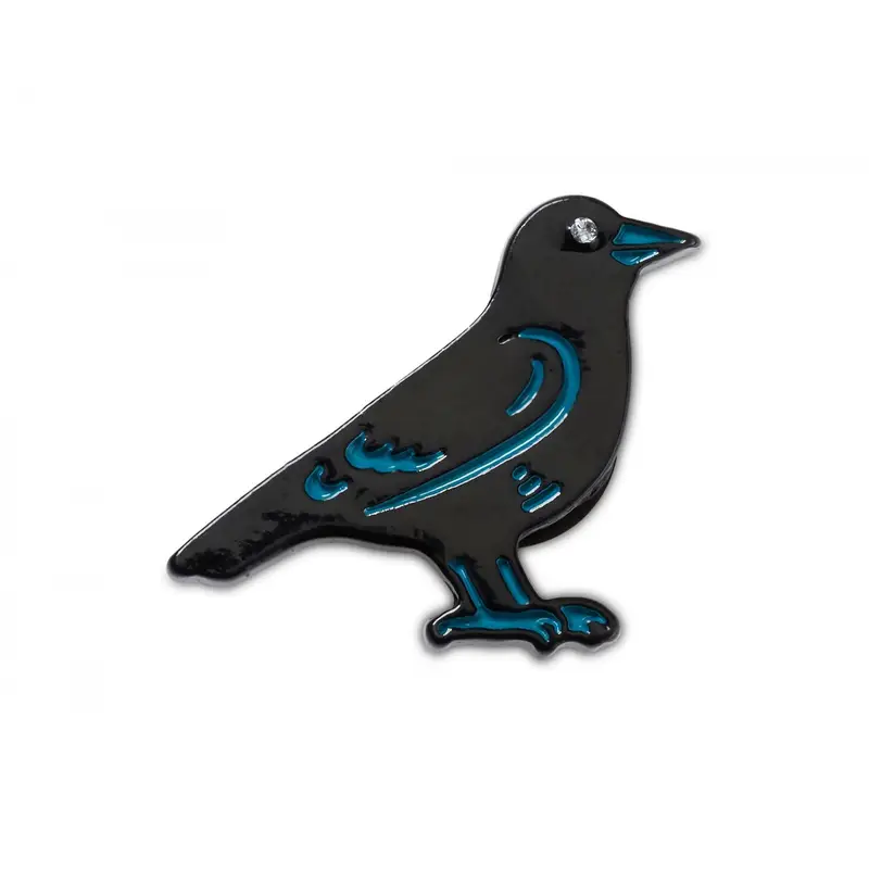 Elevated unlucky crow