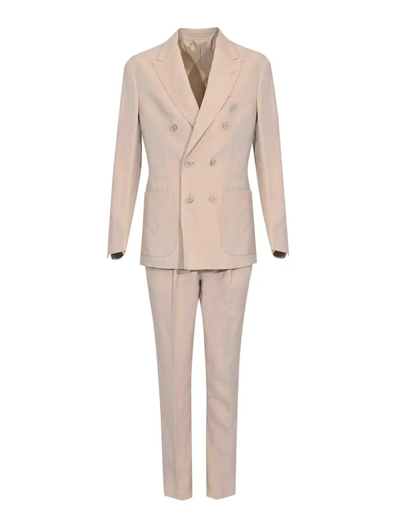 Abito Doppiopetto Beige