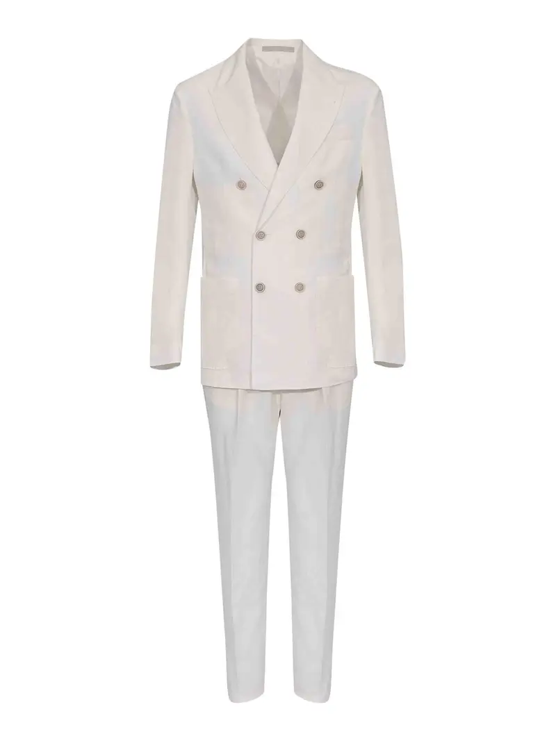 Abito Doppiopetto Bianco